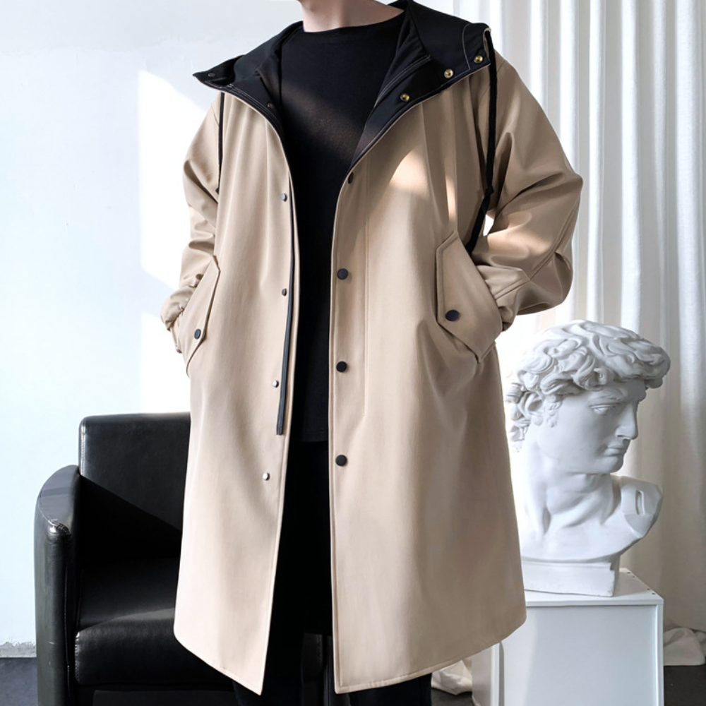 Men's Grey Comfort Winter Coat