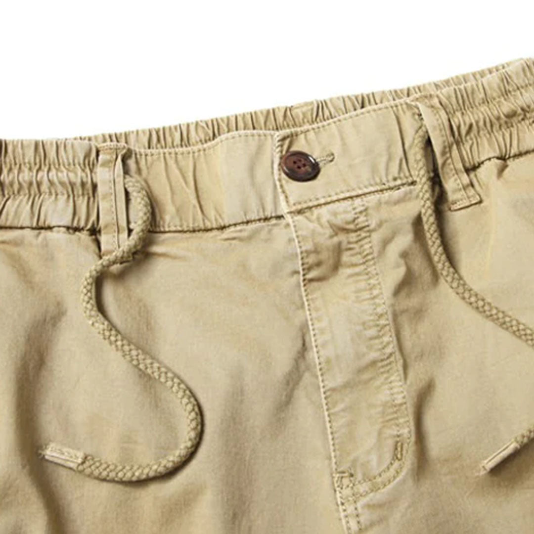 Men's Desert Grey Casual Cargo Trousers
