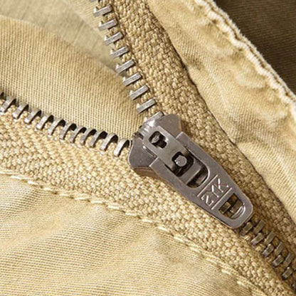 Men's Desert Grey Casual Cargo Trousers