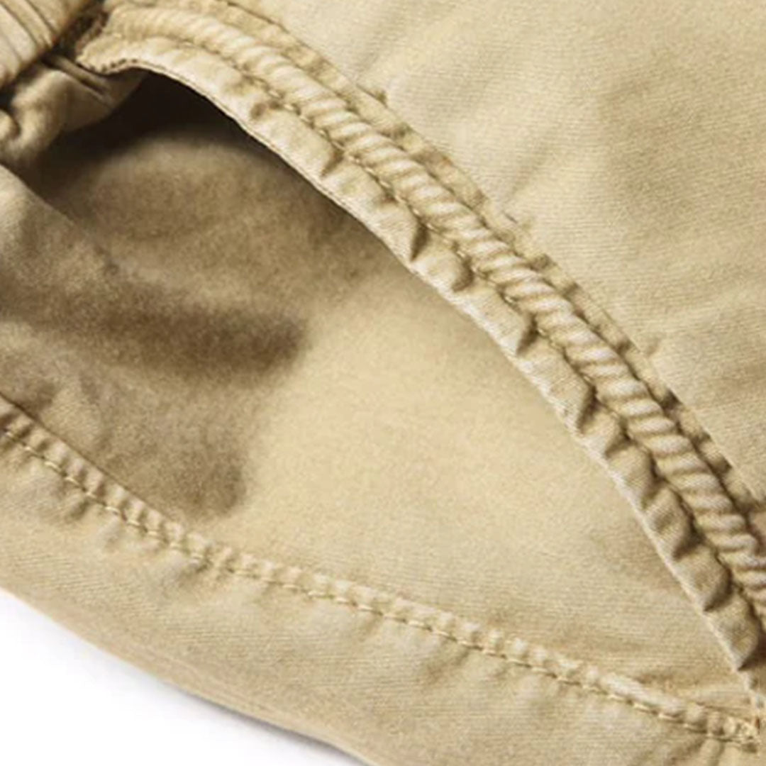 Men's Desert Grey Casual Cargo Trousers