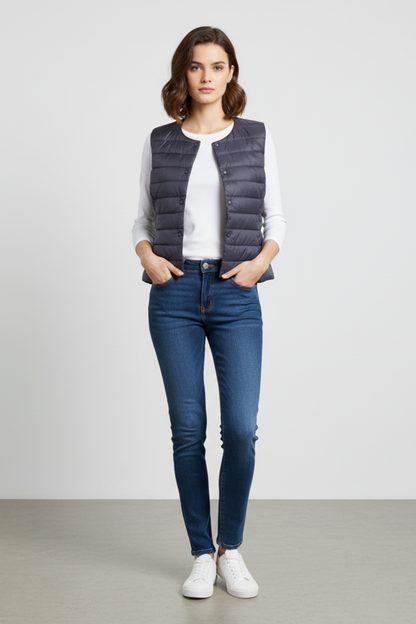 Women's Gilet in Navy