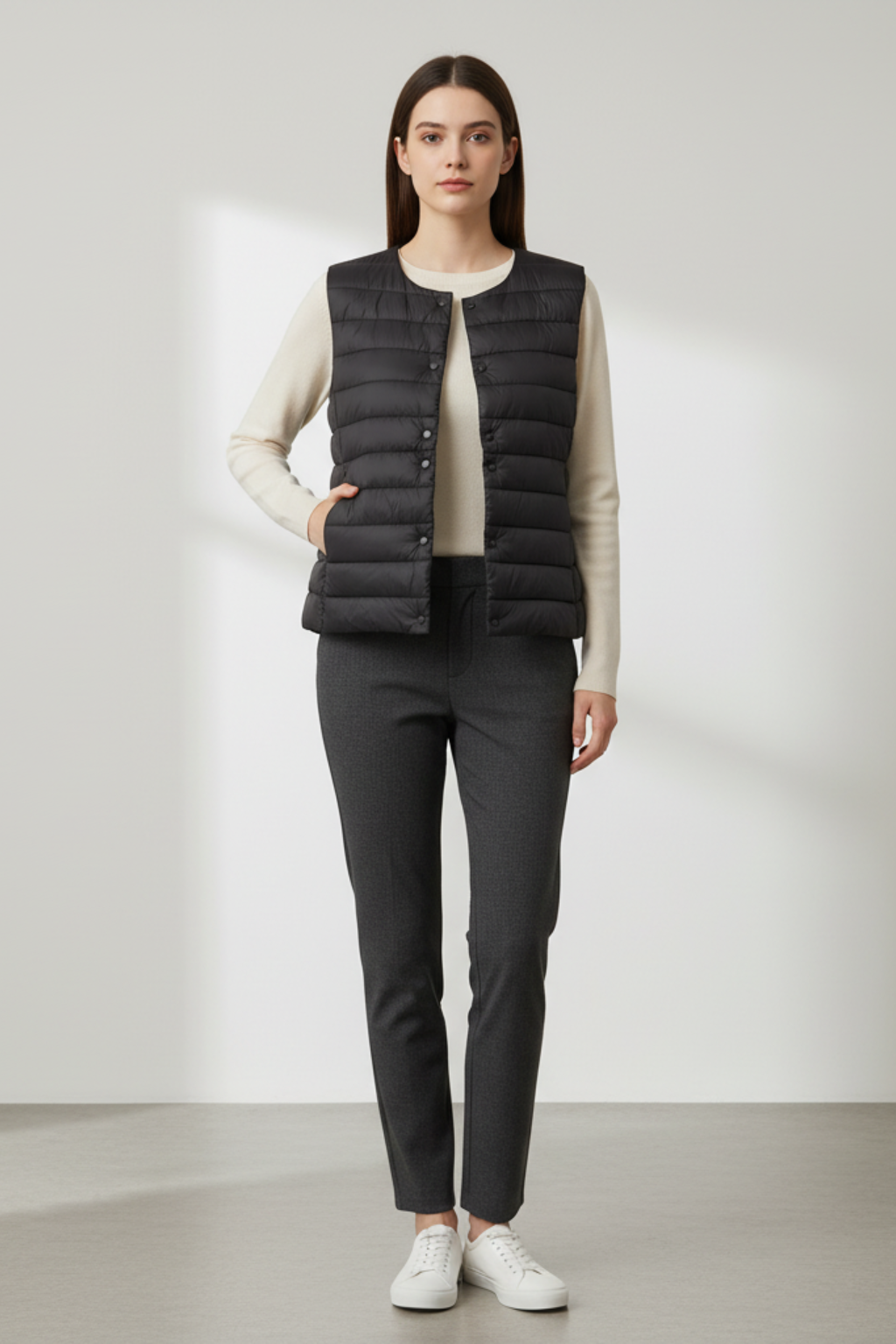Women's Gilet in Black