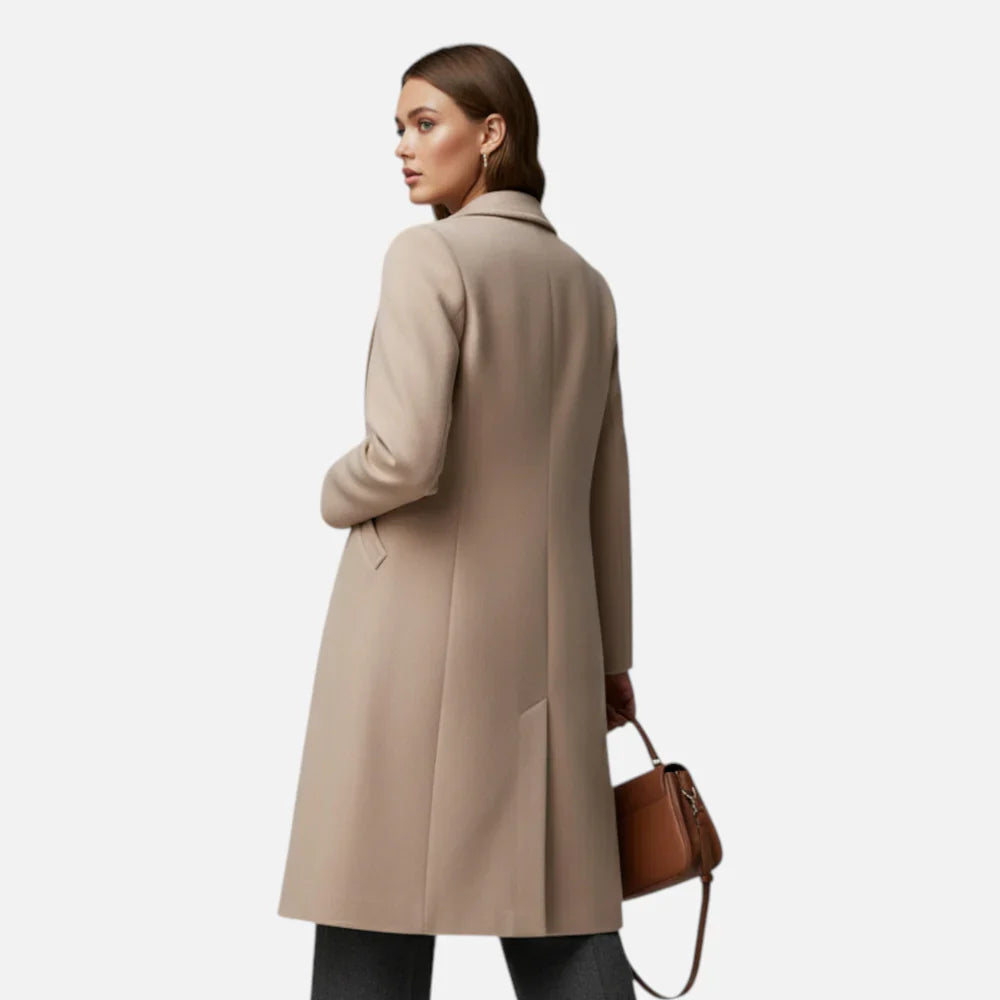 Women's Lapel Collar Overcoat