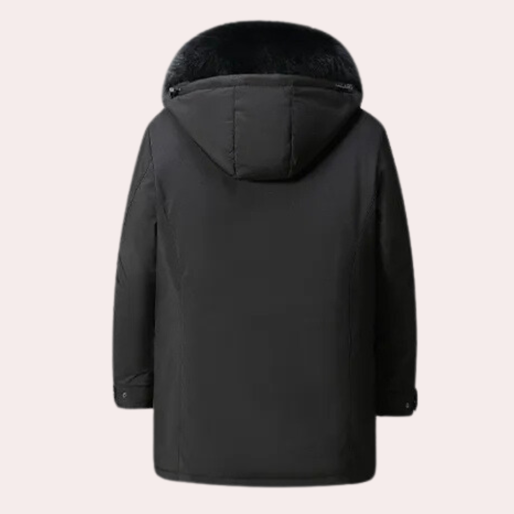Men's Blue Comfort Winter Coat