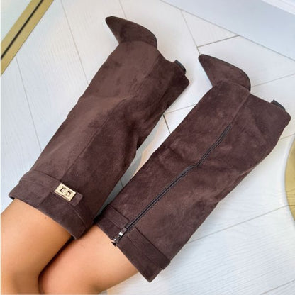 Women's Faux Leather Ankle Boots view 9