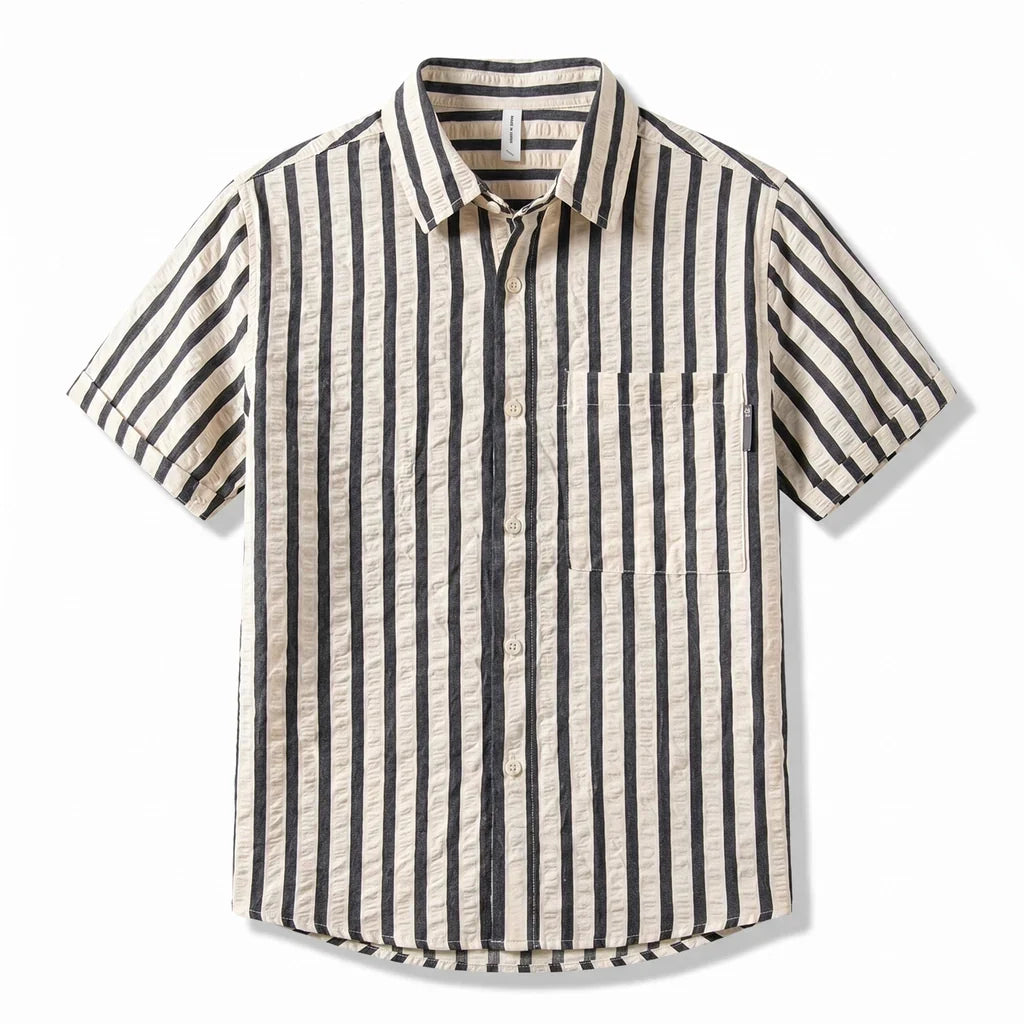 Men's Blue Lightweight Shirt in Blue
