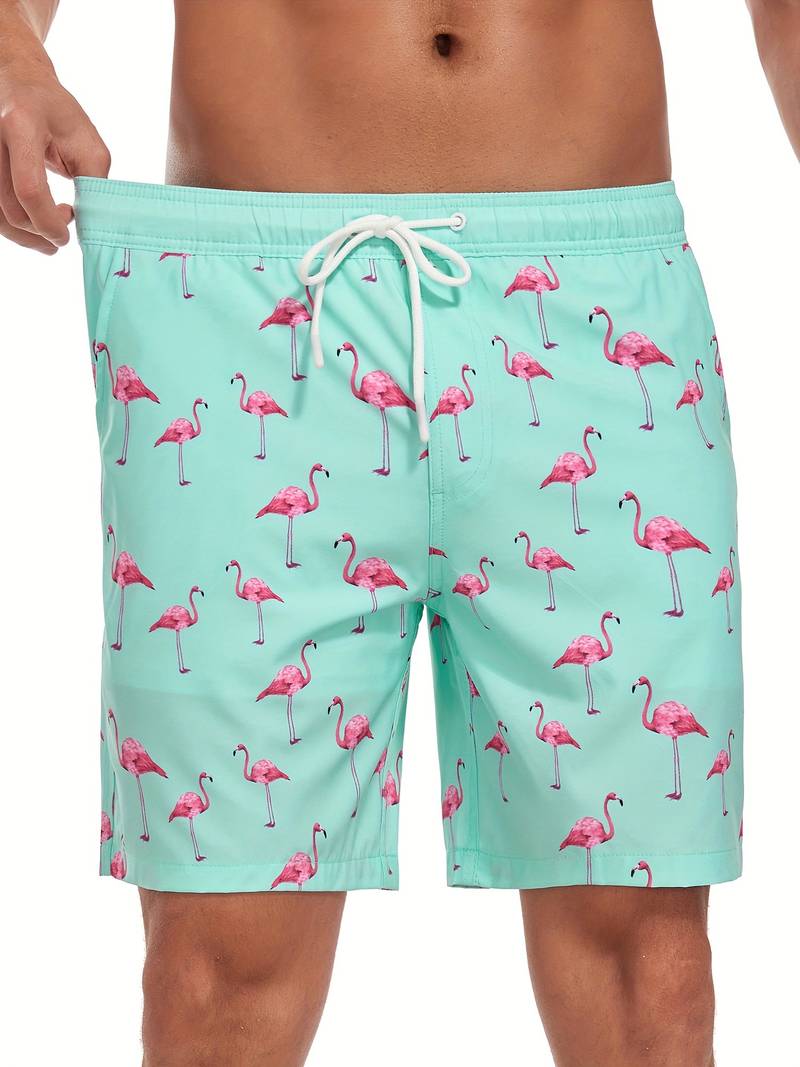 Men's Relaxed Fit Quick Dry Lightweight Swim Shorts