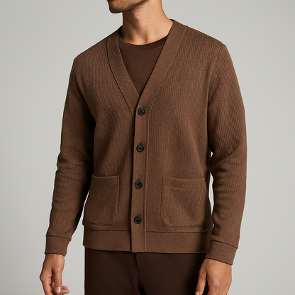 Men's Grey Cardigan