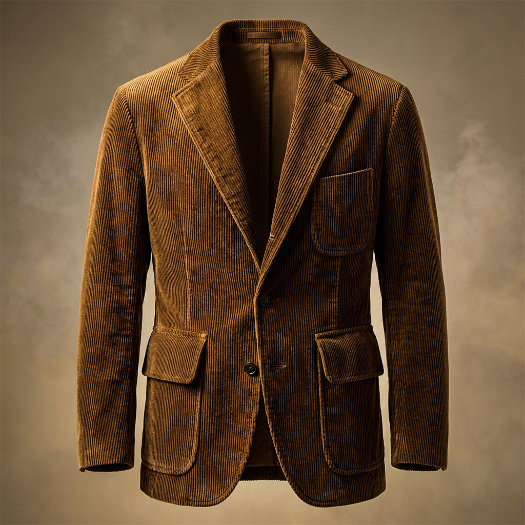 Men's Cognac Brown Blazer in Cognac Brown