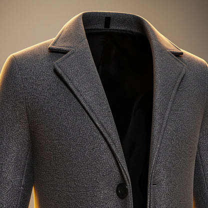 Men's Slate Gray Winter Coat
