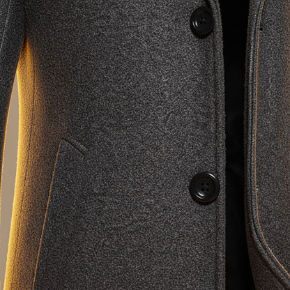 Men's Slate Gray Winter Coat