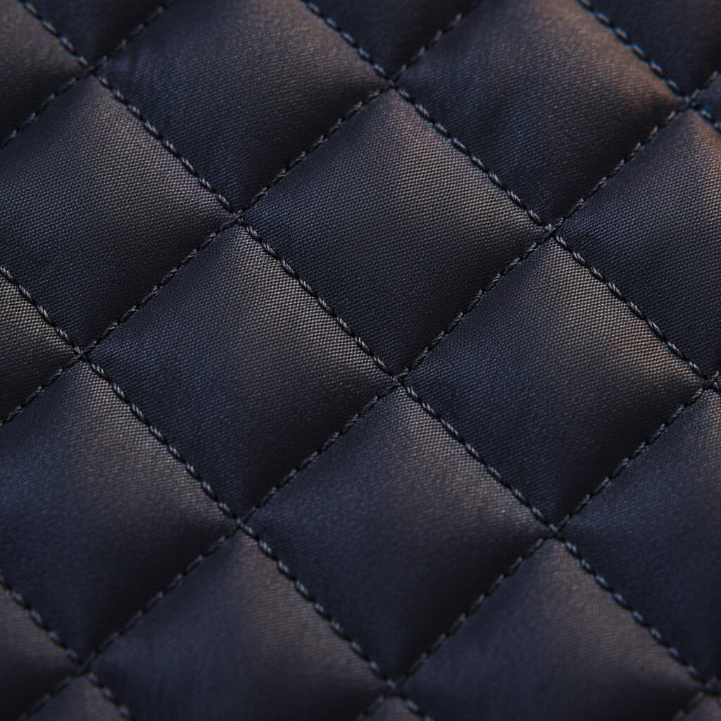 Men's Navy Blue Quilted Jacket