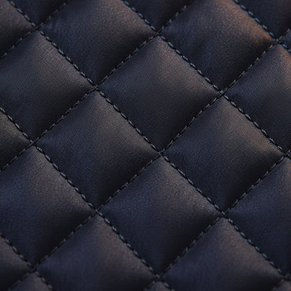 Men's Navy Blue Quilted Jacket