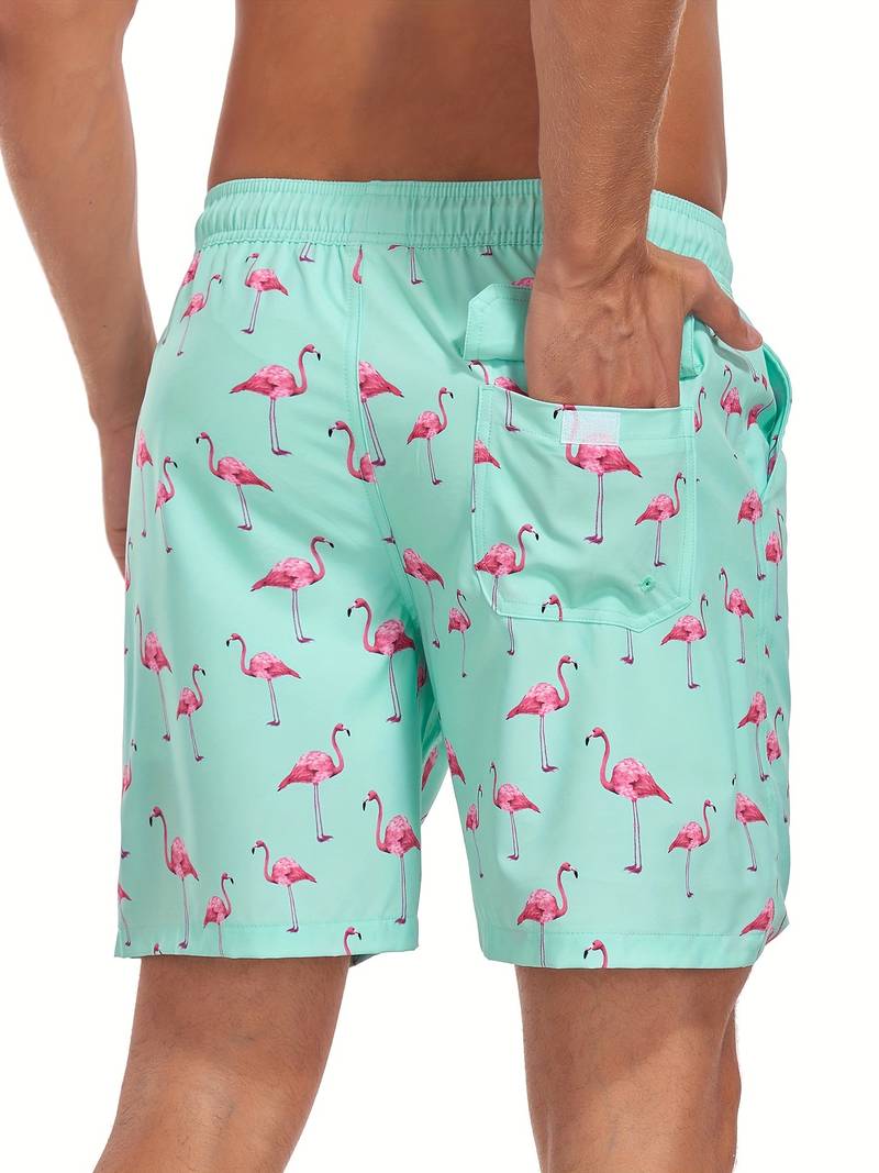 Men's Relaxed Fit Quick Dry Lightweight Swim Shorts