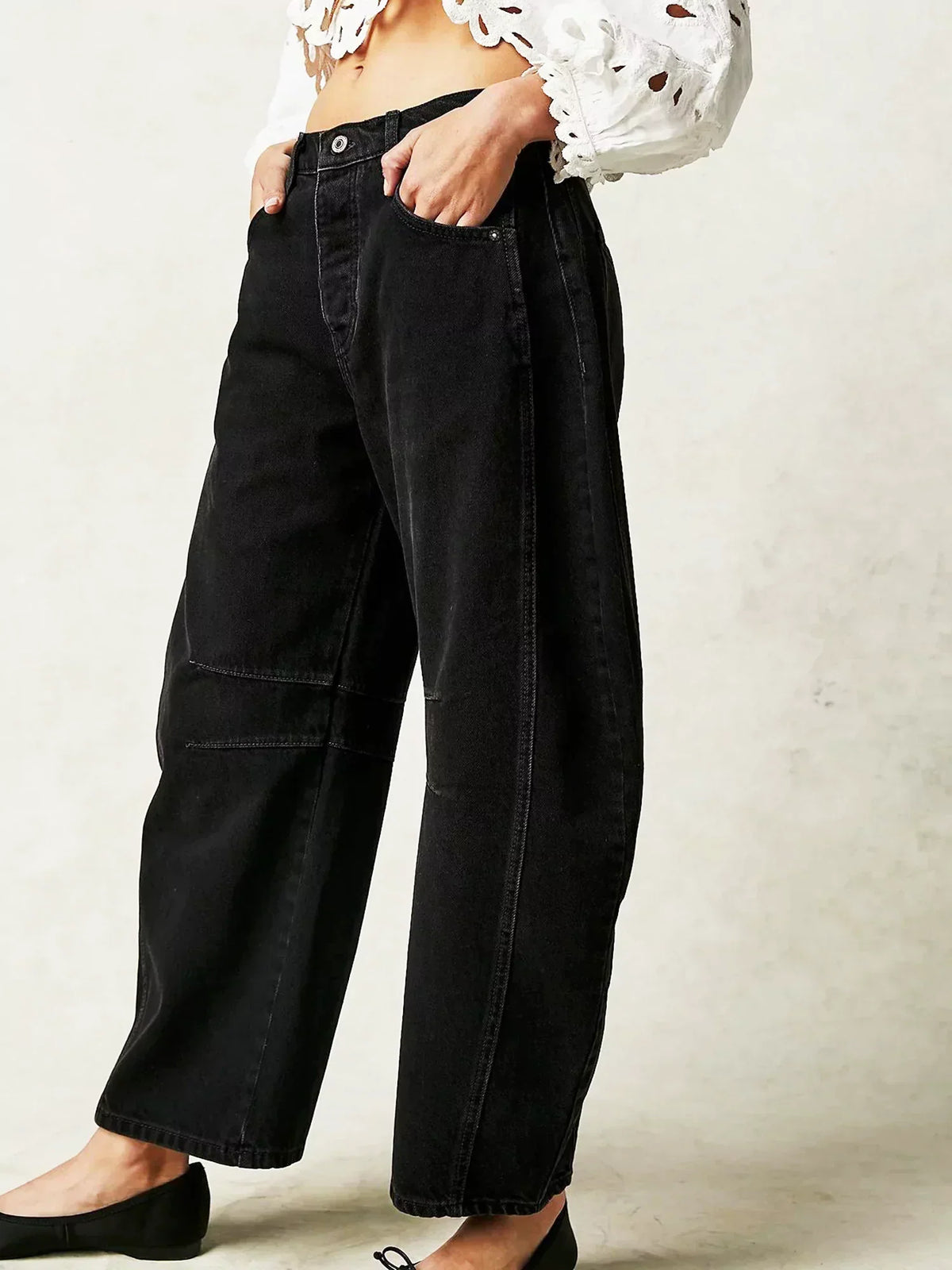 Women's Leopard Print Jeans view 5