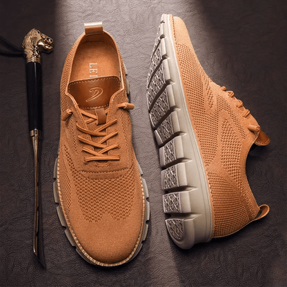 Men's Casual Lightweight Walking Shoes in Brown