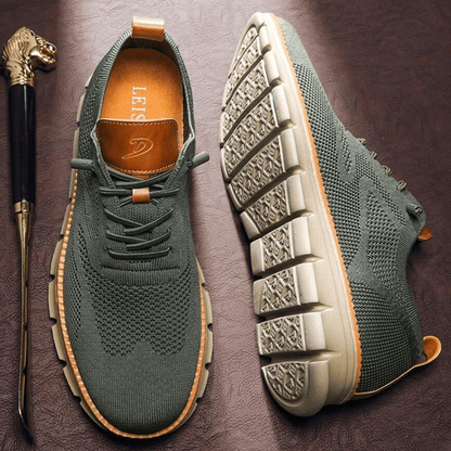 Men's Casual Lightweight Walking Shoes in Green