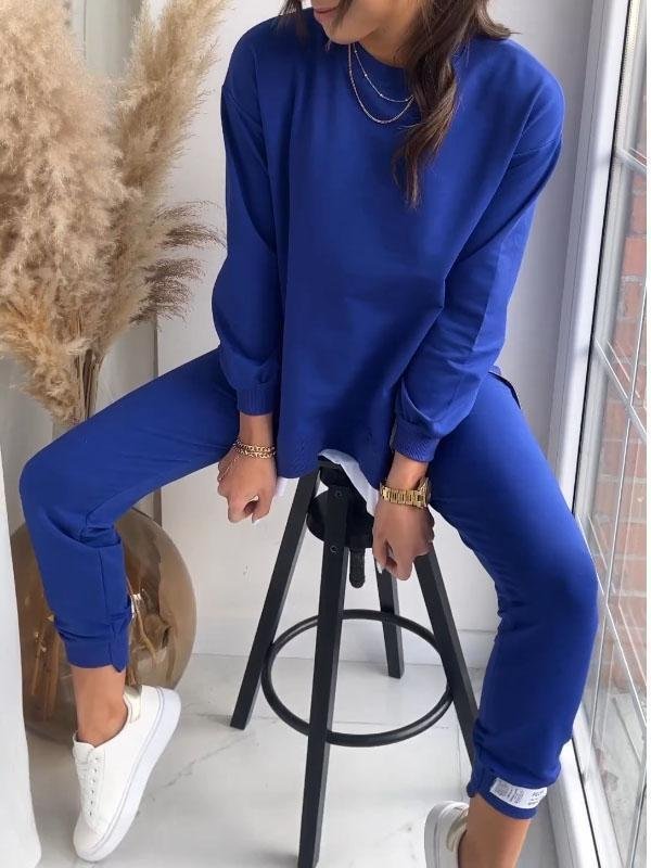 Women's Loungewear Set for Lounging in Blue