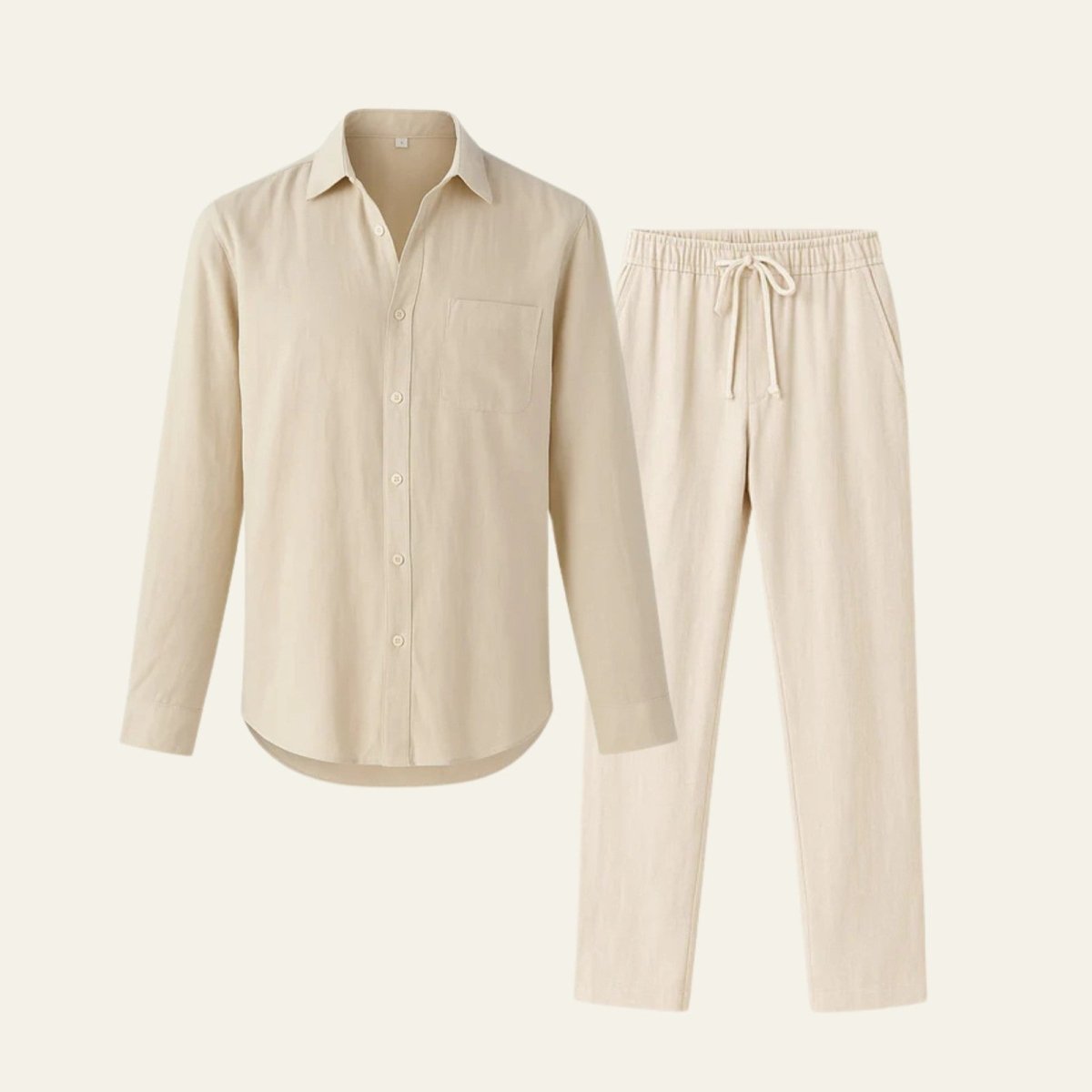 Men's Mint Green Two Piece Set