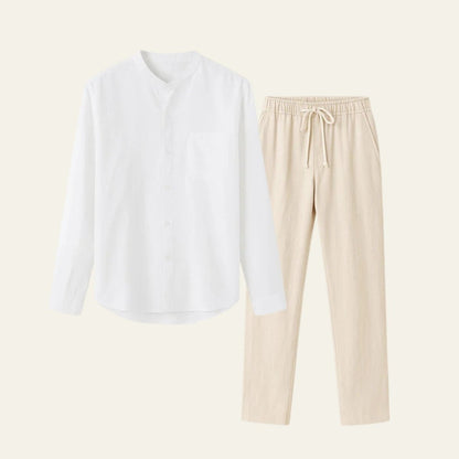 Men's Mint Green Two Piece Set