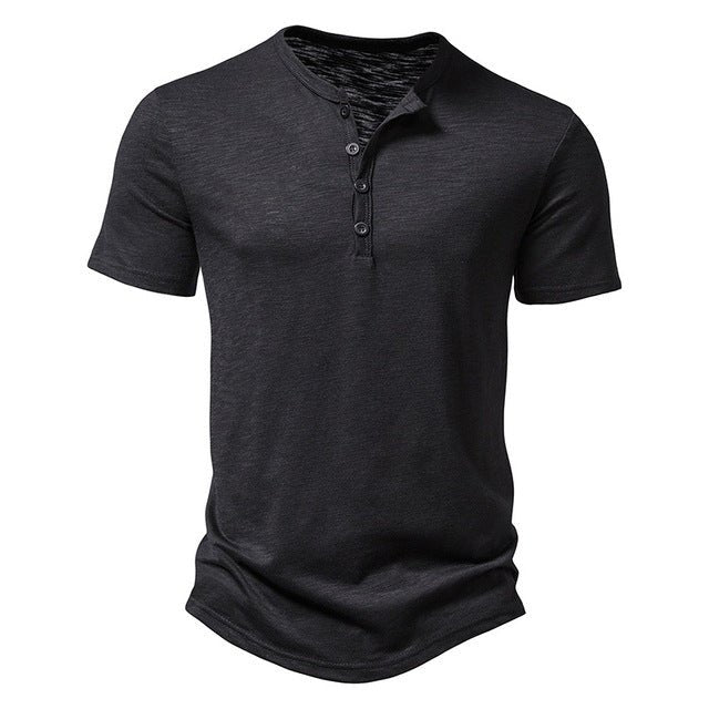 Men's Black Short Sleeve T Shirt