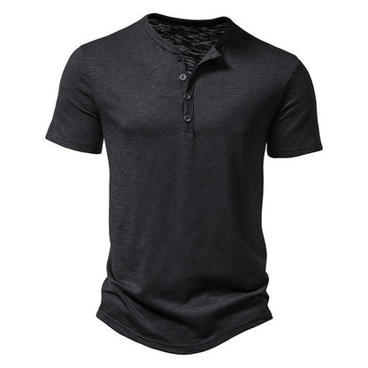 Men's Black Short Sleeve T Shirt