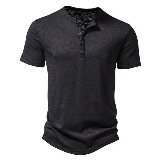 Men's Black Short Sleeve T Shirt