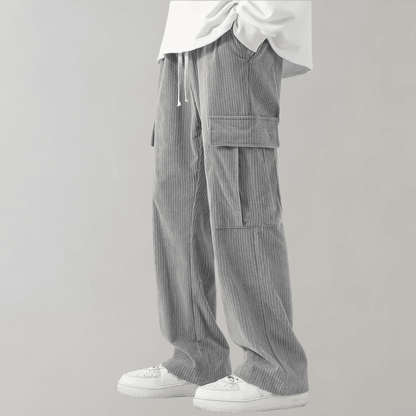 Men's Black Corduroy Trousers
