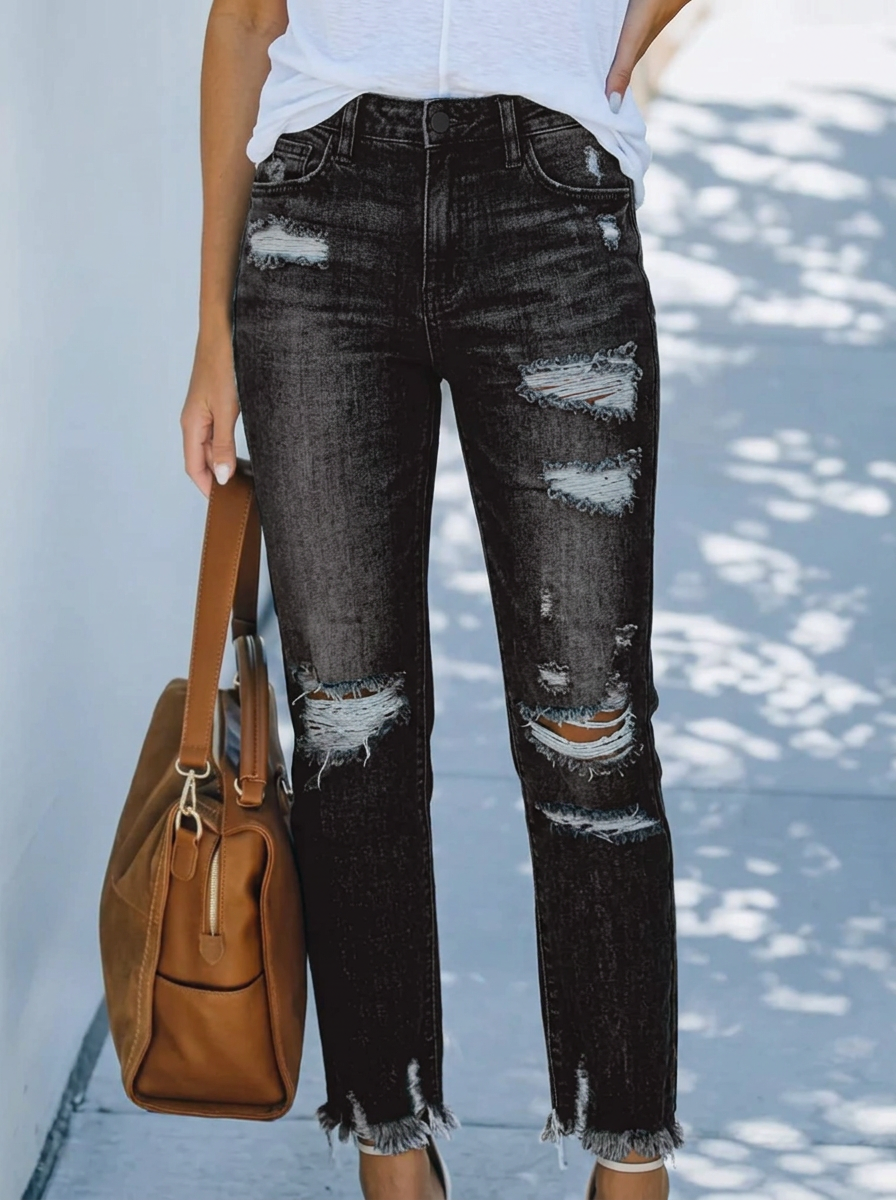 Women's Cropped Jeans view 10