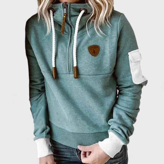 Women's Draped Hoodie