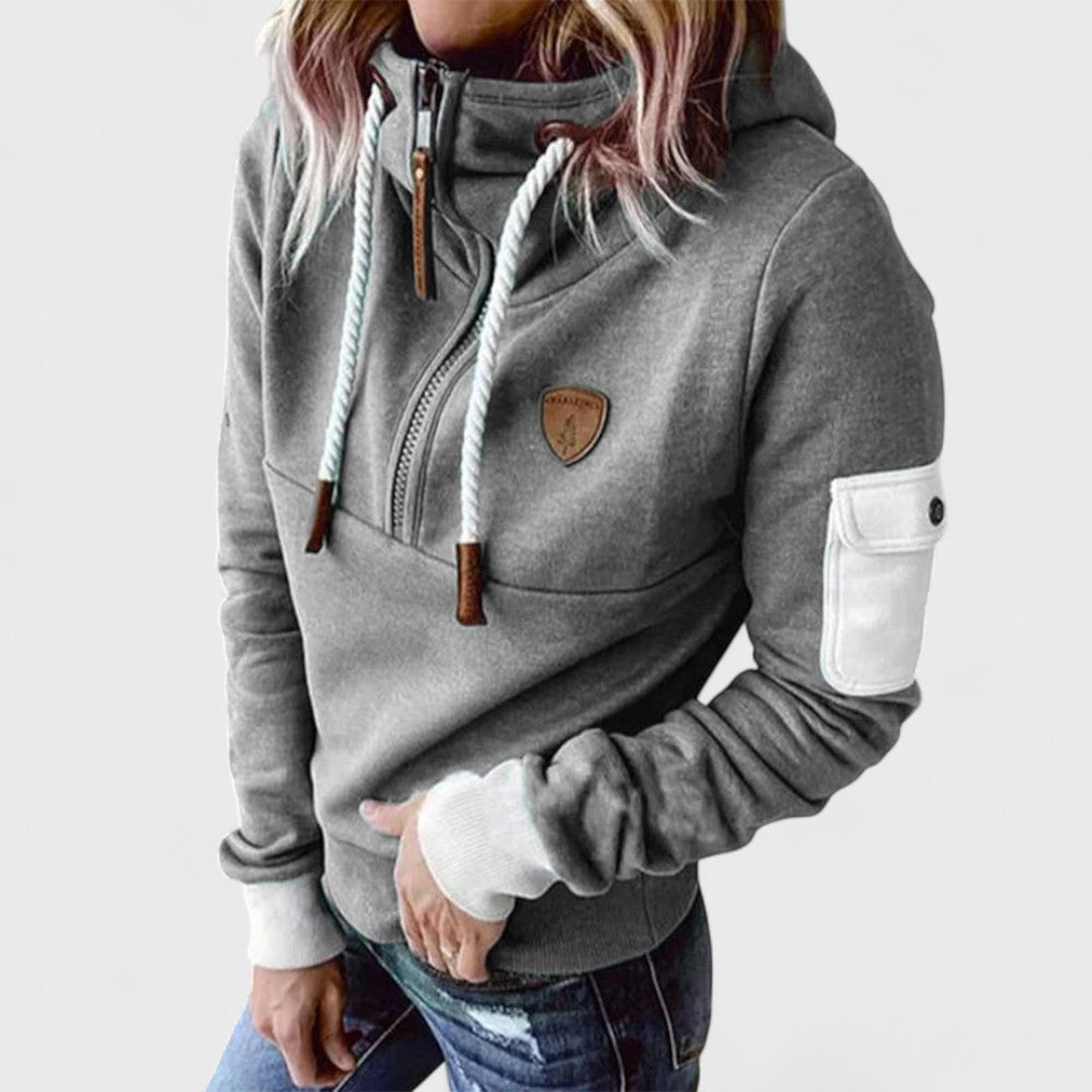 Women's Draped Hoodie view 6