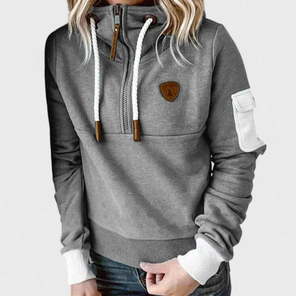 Women's Draped Hoodie view 4
