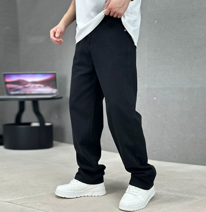 Men's Wide Leg Straight Leg Jeans