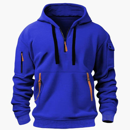Men's Utility Hoodie in Navy Blue