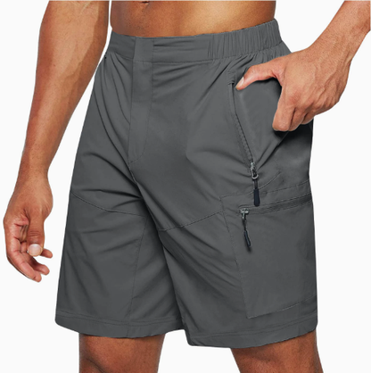 Men's Lightweight Trousers in Dark Grey