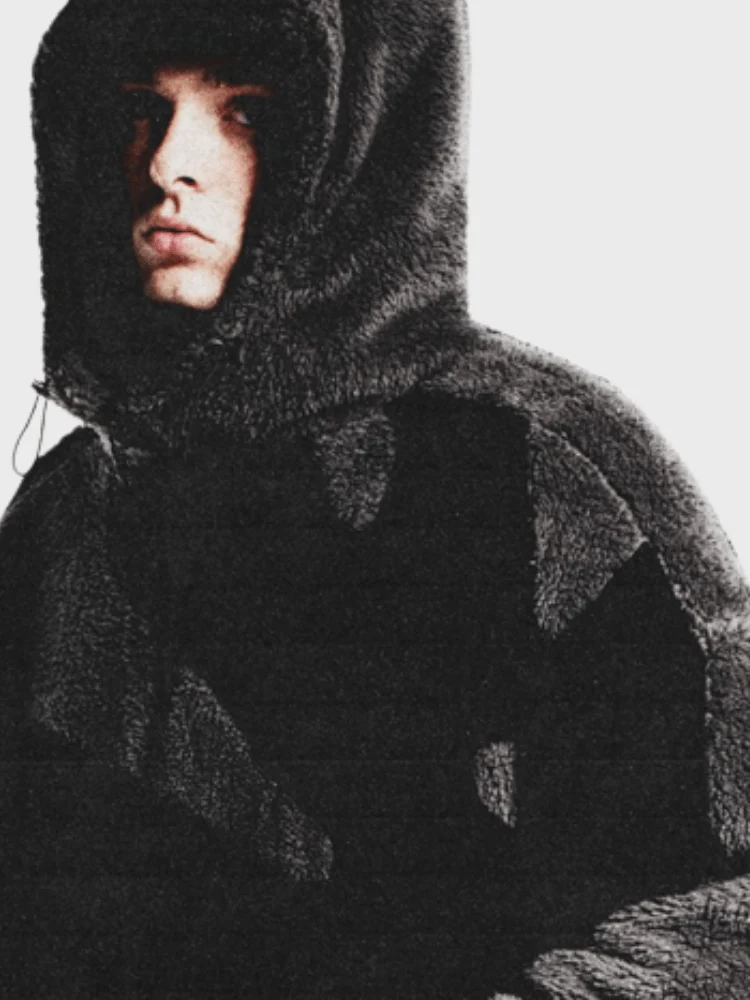 Men's Hooded Zip Up Winter Coat