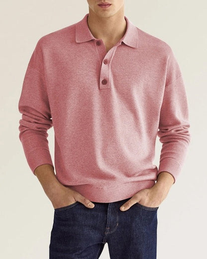 Men's Knitted Long Sleeve Jumper view 6