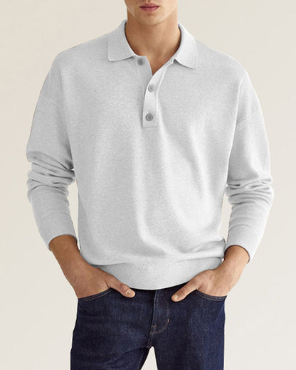Men's Knitted Long Sleeve Jumper view 3