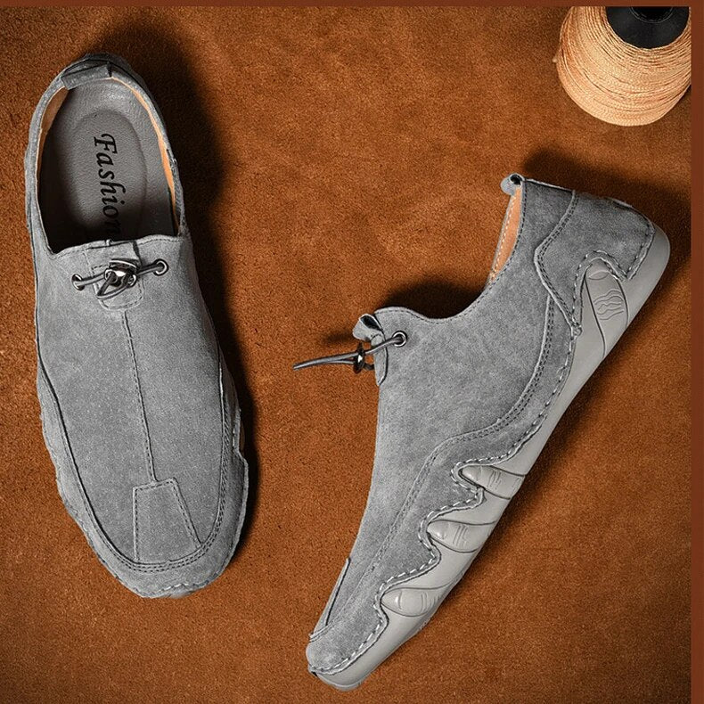 Men's Casual Lightweight Loafers in Gray