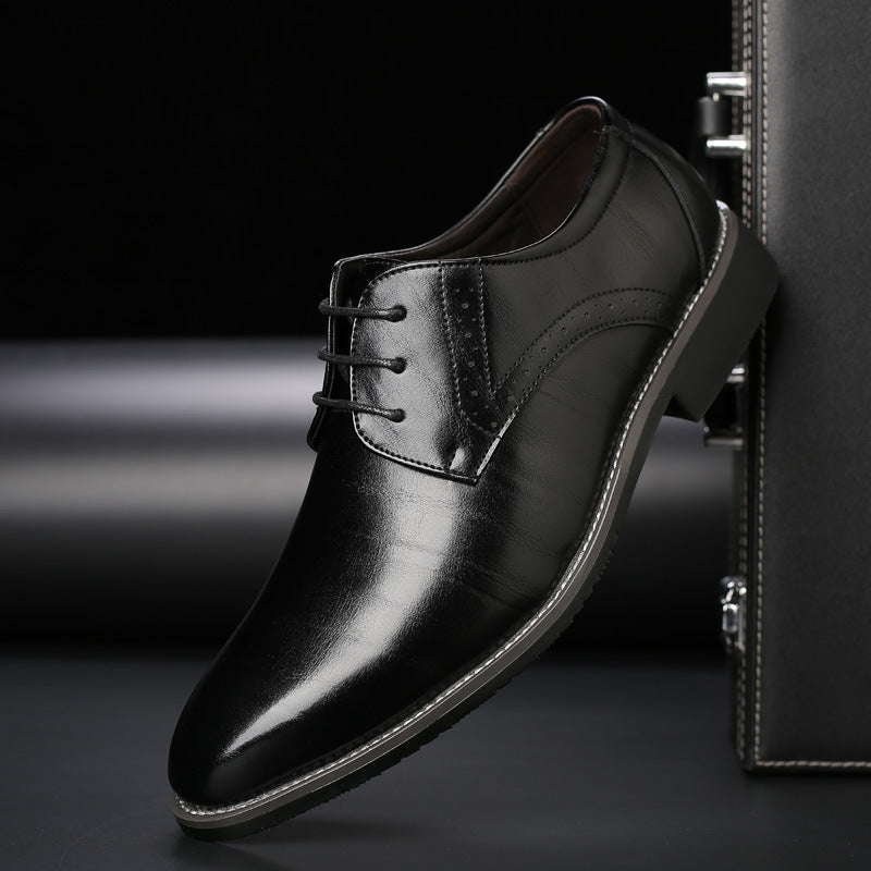Men's Blue Walking Shoes in Black