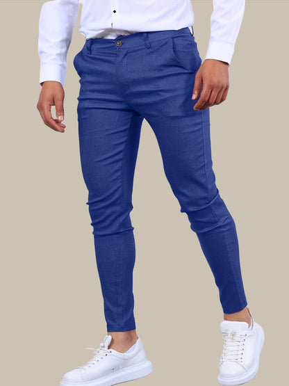 Men's Chinos in Blue