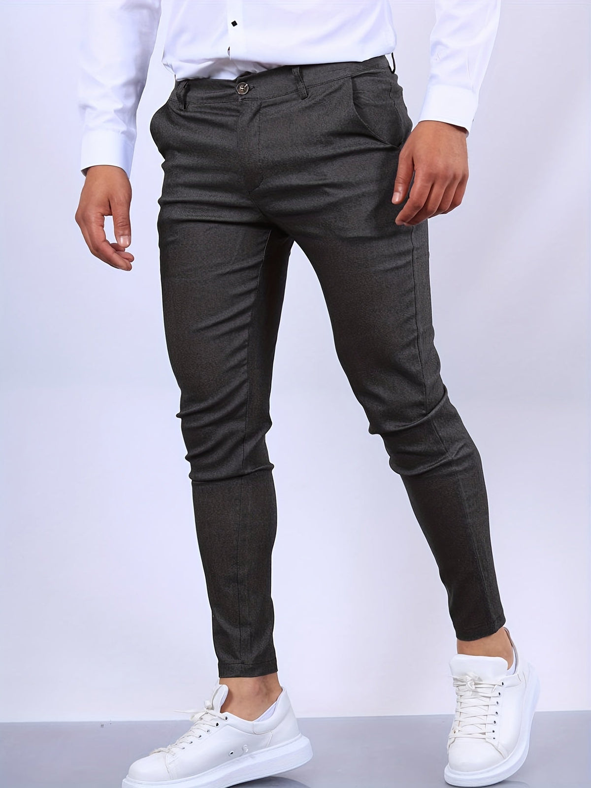 Men's Chinos in Gray