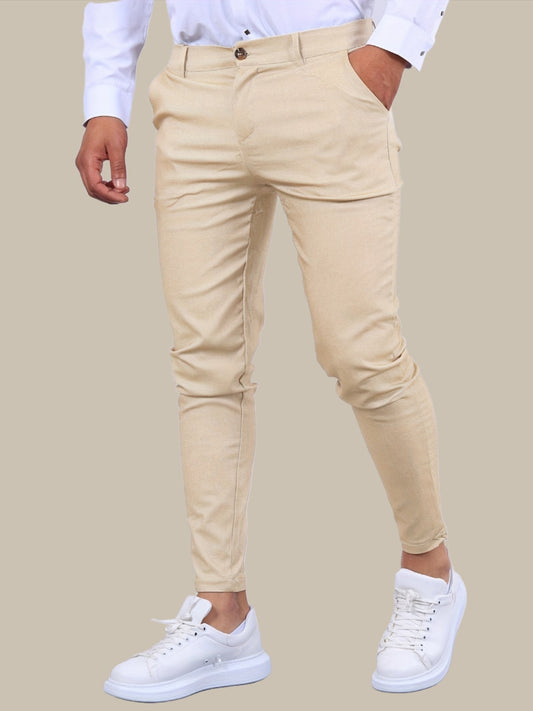 Men's Chinos in Beige