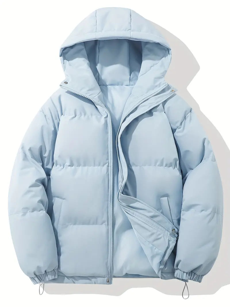 Women's Hooded Quilted Puffer Jacket view 12
