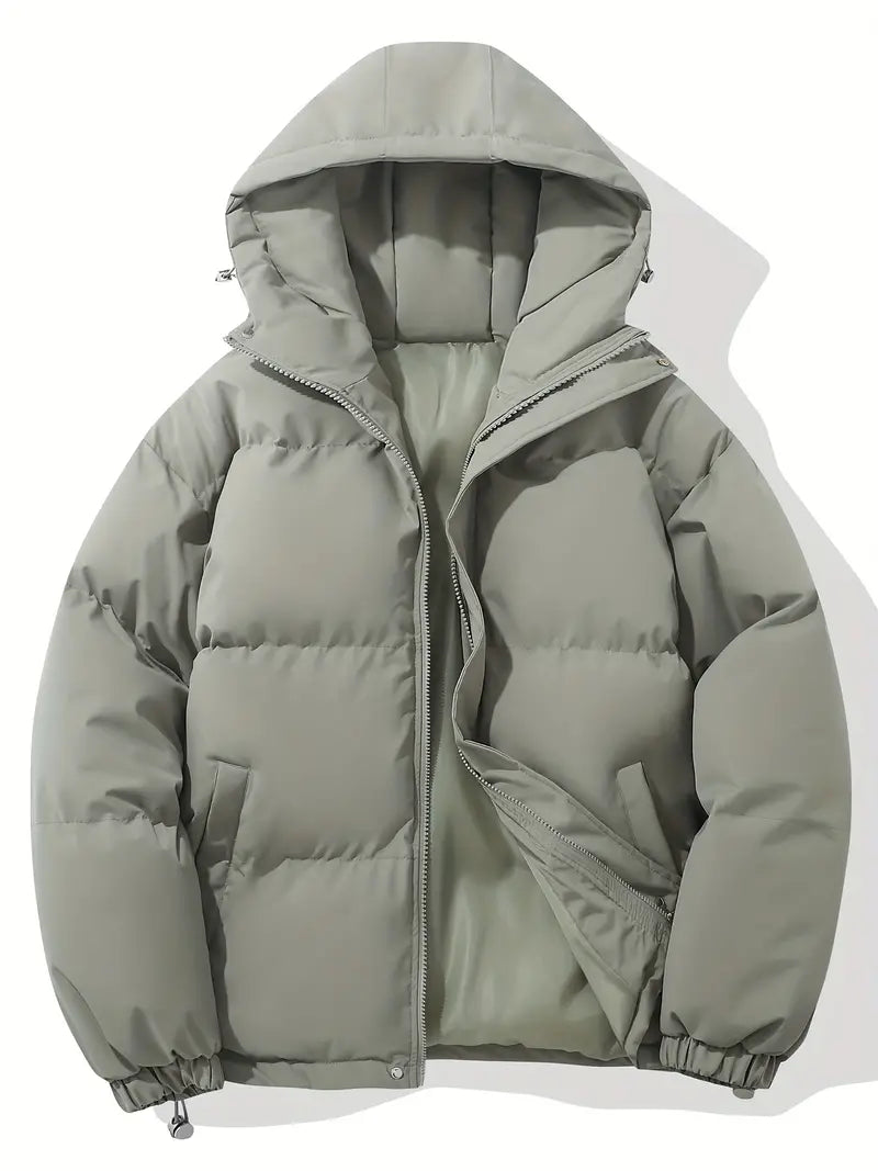 Women's Hooded Quilted Puffer Jacket view 9