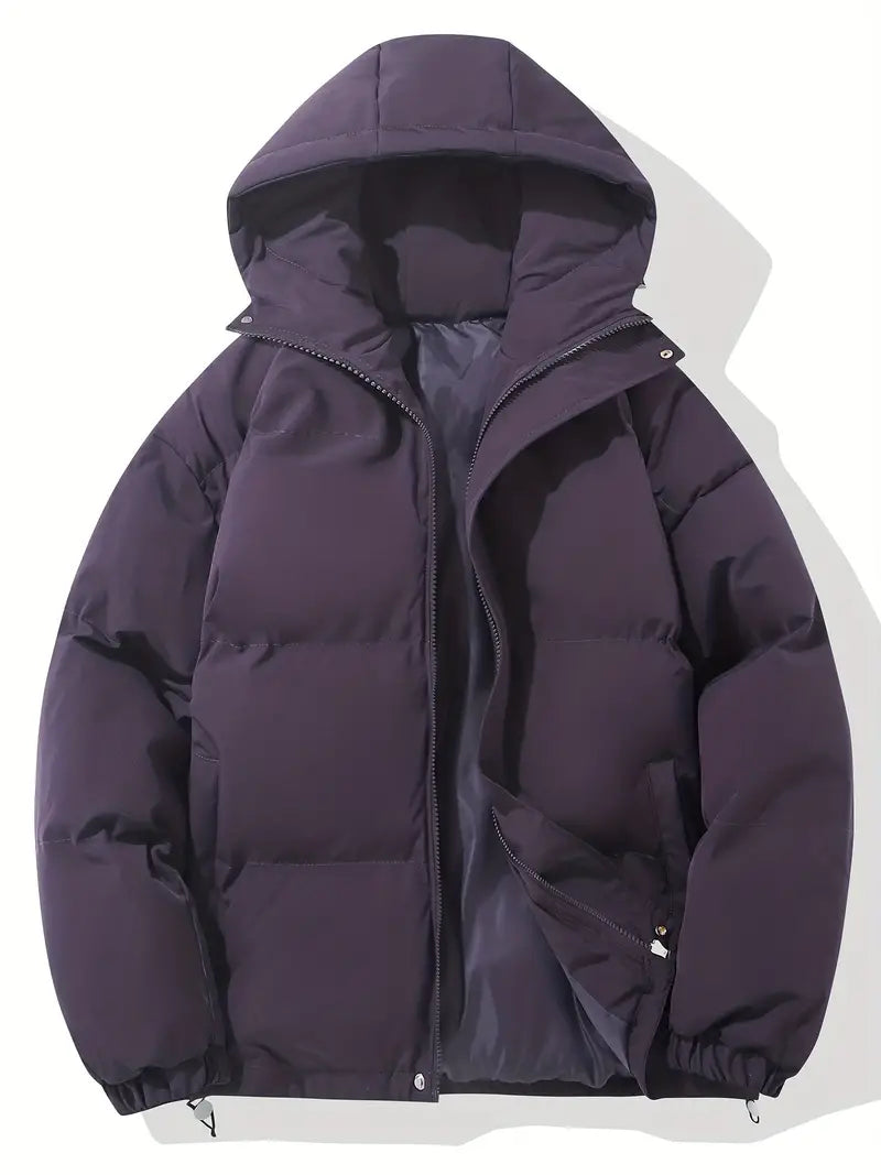 Women's Hooded Quilted Puffer Jacket view 8