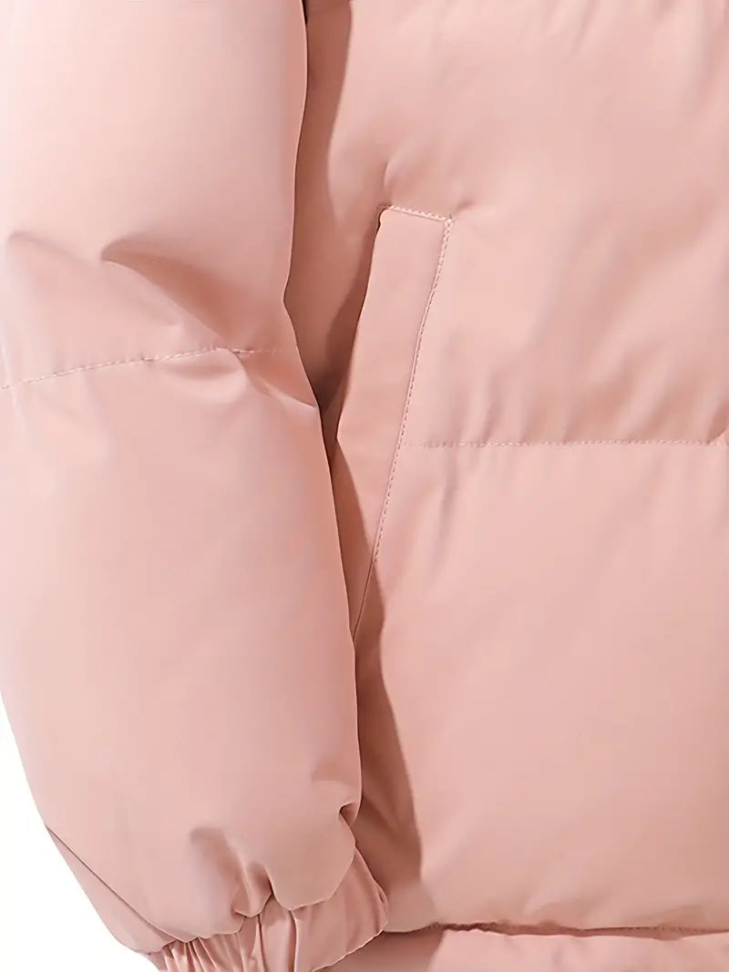 Women's Hooded Quilted Puffer Jacket view 2