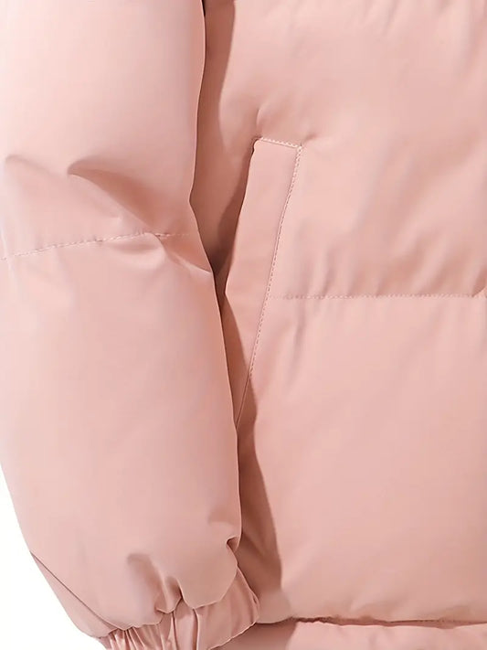 Women's Hooded Quilted Puffer Jacket view 2
