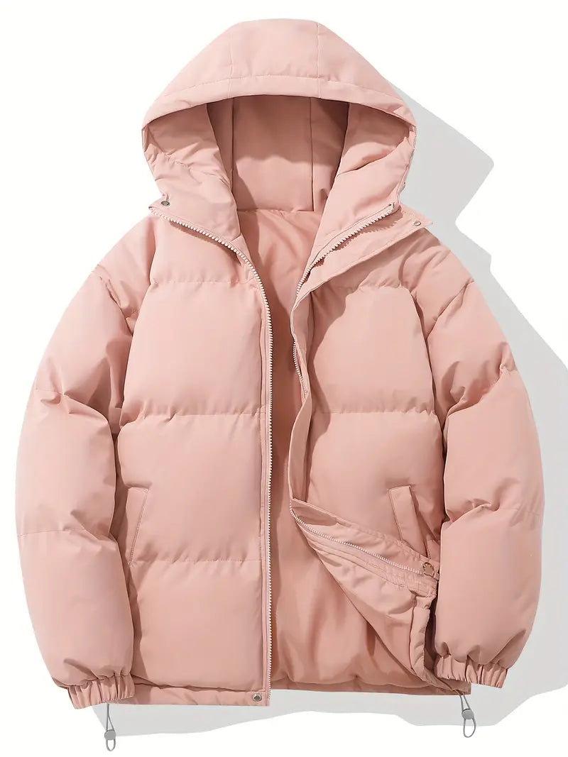Women's Hooded Quilted Puffer Jacket