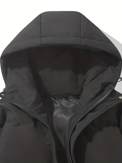 Women's Hooded Quilted Puffer Jacket view 5